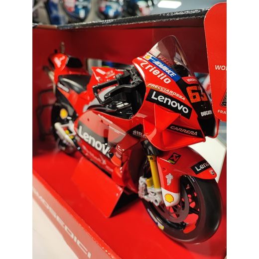 MAISTO DUCATI DESMOSEDICI GP 2022 NO.63 F.BAGNAIA 1:6