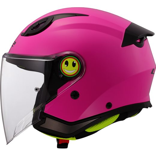 LS2 HELMETS LS2 OF622 FUNNY II SOLID PINK