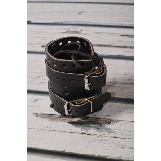 BIKERSMODE DRŽÁK NÁPOJE BP KOŽENÝ BEZ ZDOBENÍ