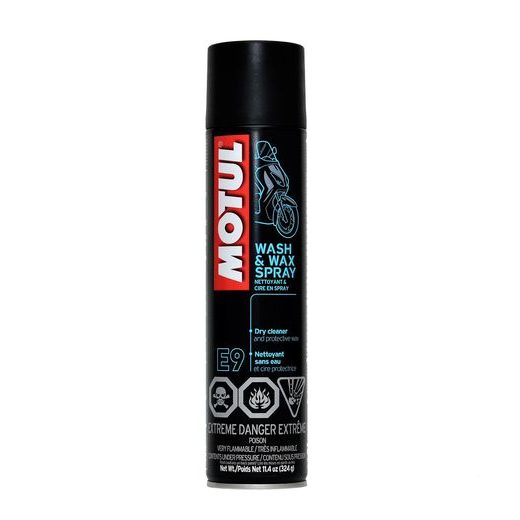 MOTUL ČISTIČ E9 WASH & WAX SPRAY 400ML