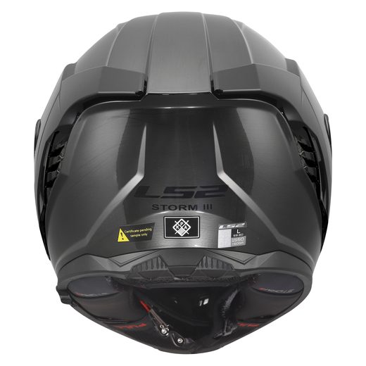 LS2 HELMETS LS2 FF818 STORM III JEANS TITANIUM