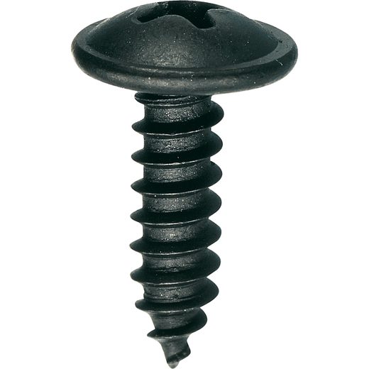 NORMFEST ŠROUB S LÍMCEM DIN 968 ČERNÝ POZINKOVANÝ ŠROUB DO PLECHU BLACK