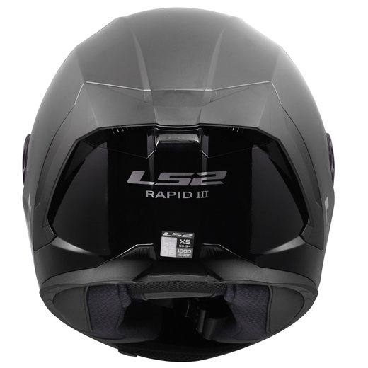 LS2 HELMETS LS2 FF820 RAPID III SOLID GLOSS BLACK