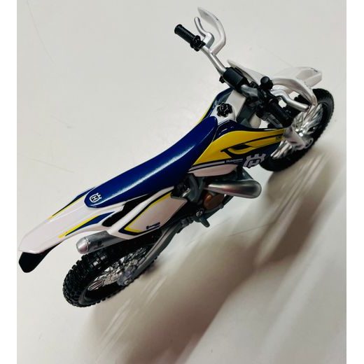 MAISTO HUSQVARNA FE 501 1:12 WHITE/BLUE