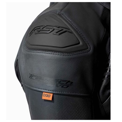 RST BUNDA 3635 TRACTECH EVO D3O LEATHER BLACK