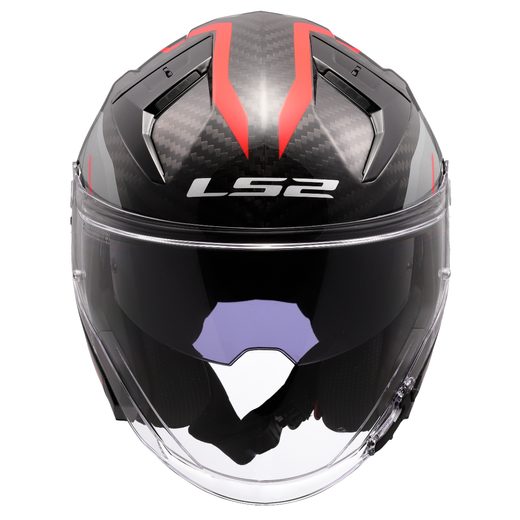 LS2 HELMETS LS2 OF603 INFINITY II C URUS RED-06