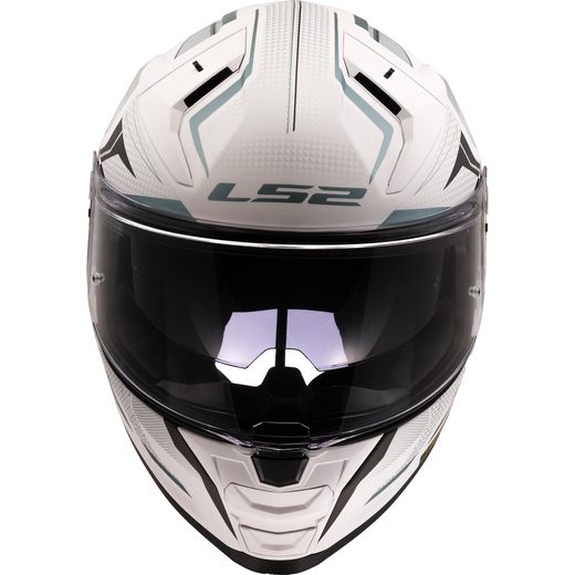LS2 HELMETS LS2 FF811 VECTOR II ALIZER M.WHITE SILVER-06