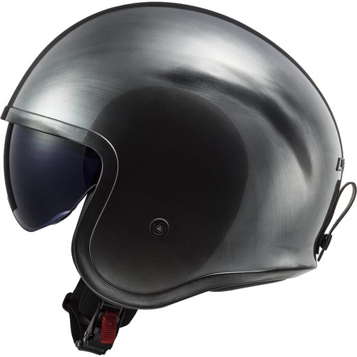LS2 HELMETS LS2 OF599 SPITFIRE II JEANS TITANIUM-06