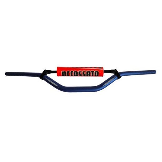 ŘÍDÍTKA ACCOSSATO ALUMINIUM, 28.5 MM MODRÁ