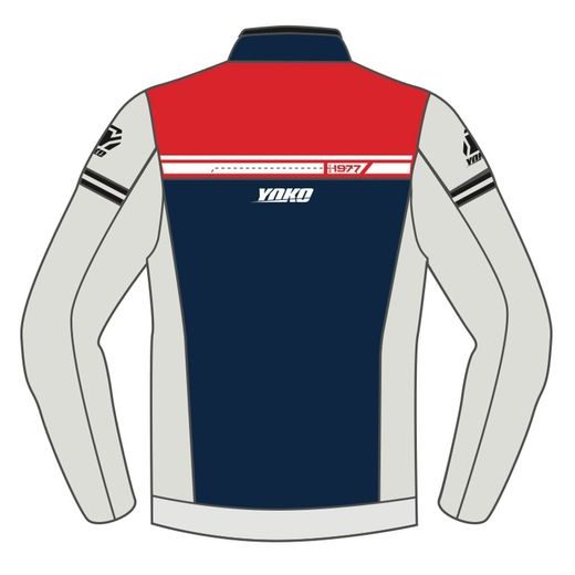 YOKO BUNDA GARTSA GREY/NAVY BLUE/ RED