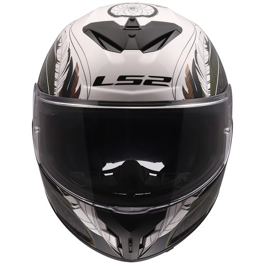 LS2 HELMETS LS2 FF820 RAPID III BOHO WHITE BLACK PINK