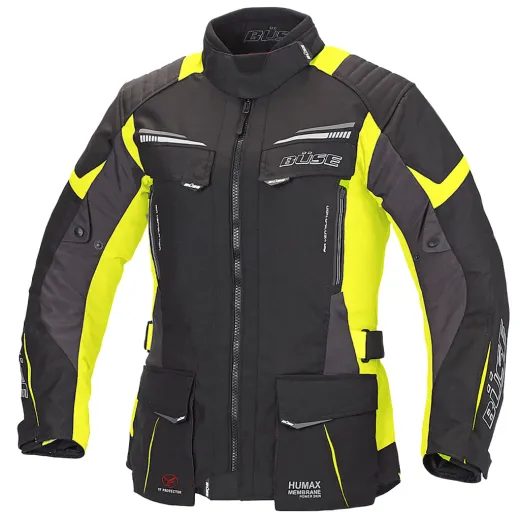 BÜSE BUNDA LAGO PRO LADY 44+ BLACK/NEON YELLOW