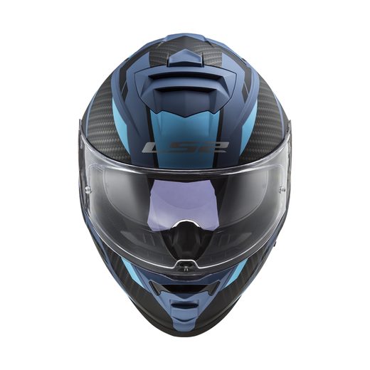 LS2 HELMETS LS2 FF800 STORM II RACER MATT BLUE-06