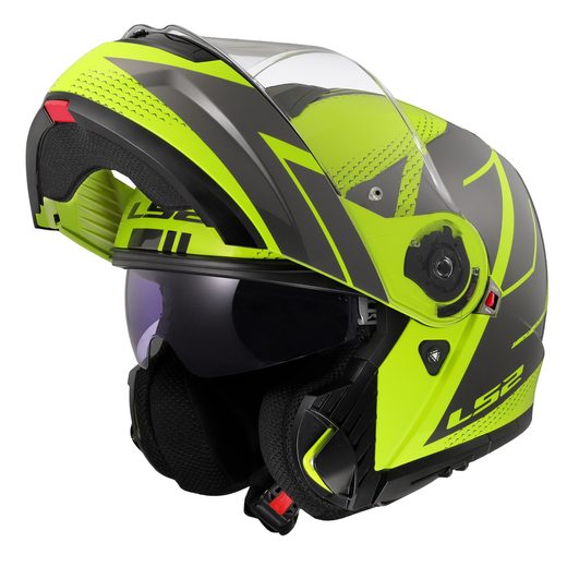 LS2 HELMETS LS2 FF908 STROBE II CODE H-VIS YELLOW-06