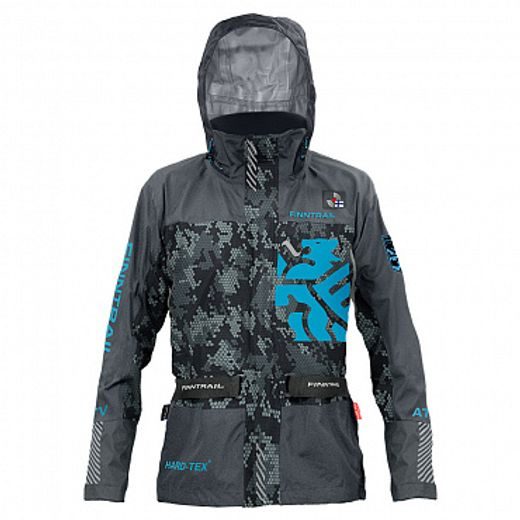 FINNTRAIL BUNDA RACHEL 6455 CAMO GREY/LIGHT BLUE