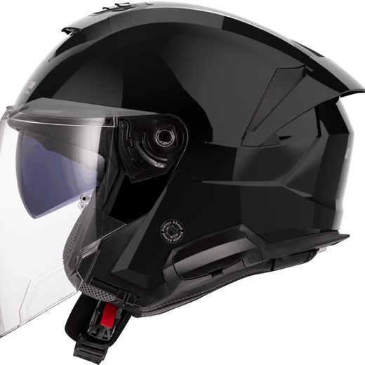 LS2 HELMETS LS2 OF618 VERSO II SOLID GLOSS BLACK