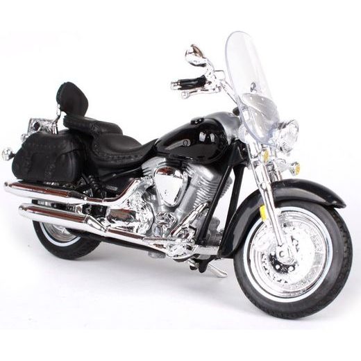 MAISTO YAMAHA ROAD STAR SILVERADO BLACK 1:18