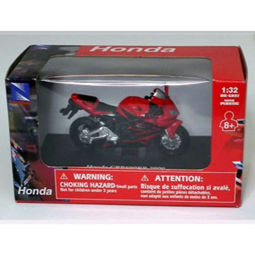 NEWRAY HONDA CBR 600RR 2006 BLACK/RED 1:32