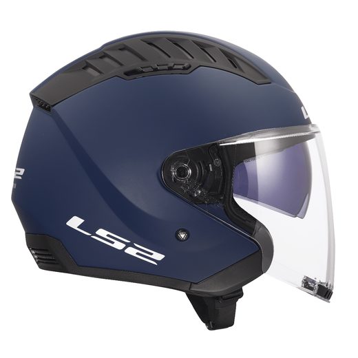 LS2 HELMETS LS2 OF600 COPTER II SOLID MATT NAVY BLUE-06