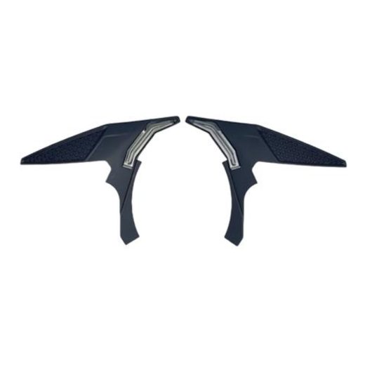 LS2 HELMETS LS2 FF900 PLATE RATCHET CHROME