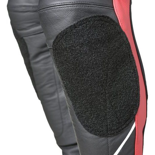 2PCS LEATHER SUIT GMS GR-1 ZG70000 ČERNO-ČERVENO-BÍLÁ 58H