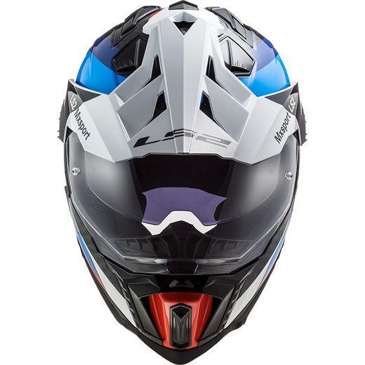 LS2 HELMETS LS2 MX701 EXPLORER C FRONTIER G.BLACK BLUE