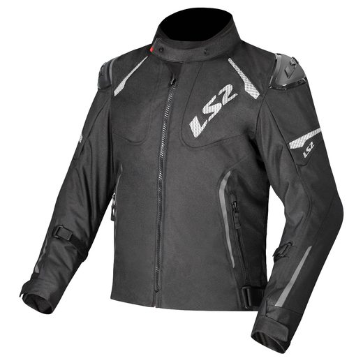LS2 HELMETS LS2 ZOOM MAN JACKET BLACK