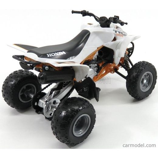 NEWRAY ČTYŘKOLKA HONDA TRX 450 R WHITE 1:12