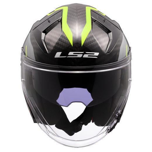 LS2 HELMETS LS2 OF603 INFINITY II C URUS H-VIS YELLOW-06