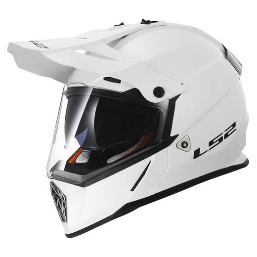 LS2 HELMETS LS2 MX436 PIONEER GLOSS WHITE