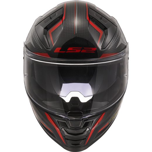 LS2 HELMETS LS2 FF811 VECTOR II ALIZER BLACK RED-06