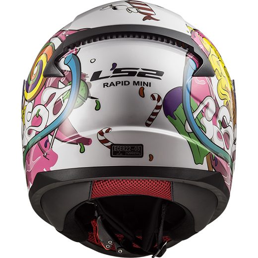 LS2 PŘILBA FF353 RAPID MINI CRAZY POP WHITE PINK