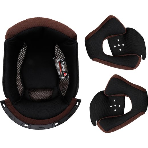 LS2 HELMETS LS2 LINER OF573 BROWN