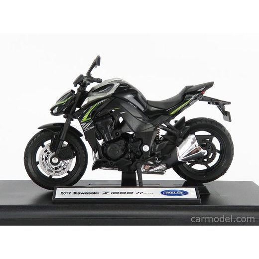 WELLY KAWASAKI Z 1000 R 2017 BLACK 1:18
