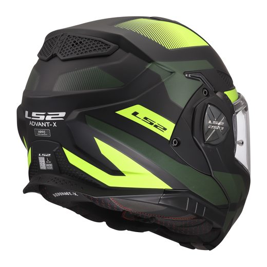LS2 HELMETS LS2 FF901 ADVANT X NOVA MATT BLACK H-V YELLOW-06