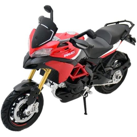 NEWRAY DUCATI MULTISTRADA 1200 S PIKES PEAK RED/WHITE/BLACK 1:12