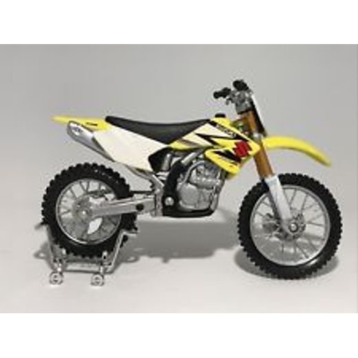 MAISTO SUZUKI RMZ 250 YELLOW 1:18