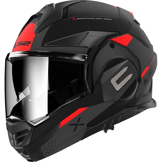 LS2 HELMETS LS2 FF901 VALIANT X OBLIVION MATT BLACK TITANIUM