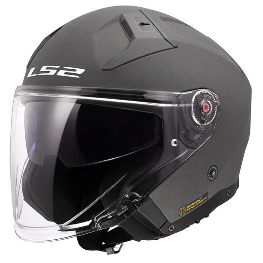 LS2 HELMETS LS2 OF603 INFINITY II SOLID CONCRETE-06