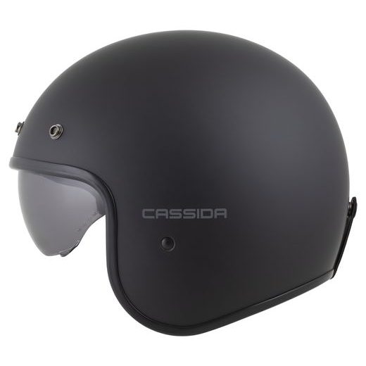 CASSIDA PŘILBA OXYGEN 2.0 SOLID BLACK MATT/DARKGRAY