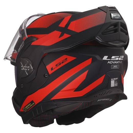 LS2 HELMETS LS2 FF901 ADVANT X NOVA BLACK RED-06