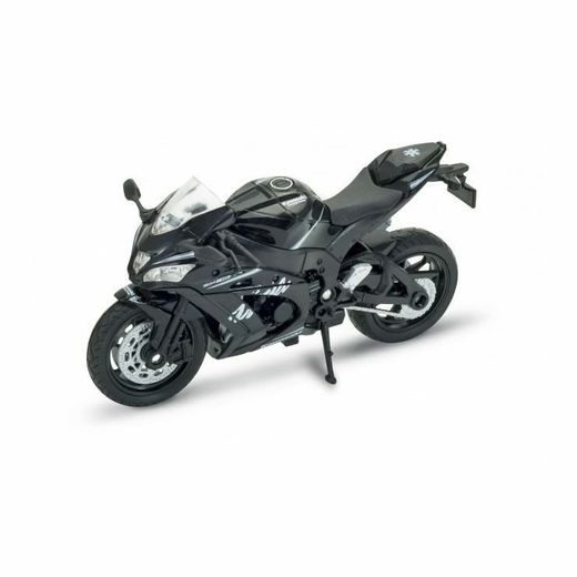 WELLY KAWASAKI NINJA ZX-10RR 2017 1:18 BLACK