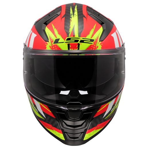 LS2 HELMETS LS2 FF811 VECTOR II C TANTIC RED H-V YELLOW-06