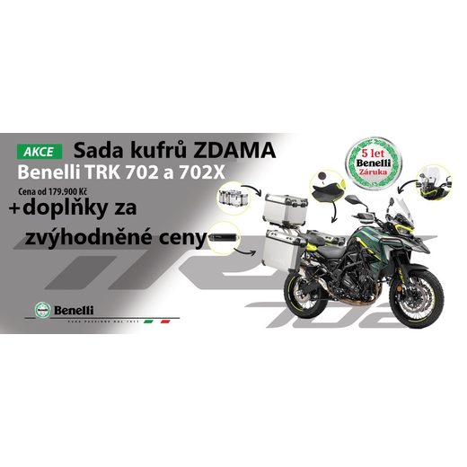 BENELLI TRK 702 EURO 5 ANTRACITE WHITE