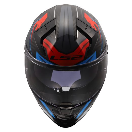 LS2 HELMETS LS2 FF811 VECTOR II C SAVAGE WHITE BLUE RED-06 3XL
