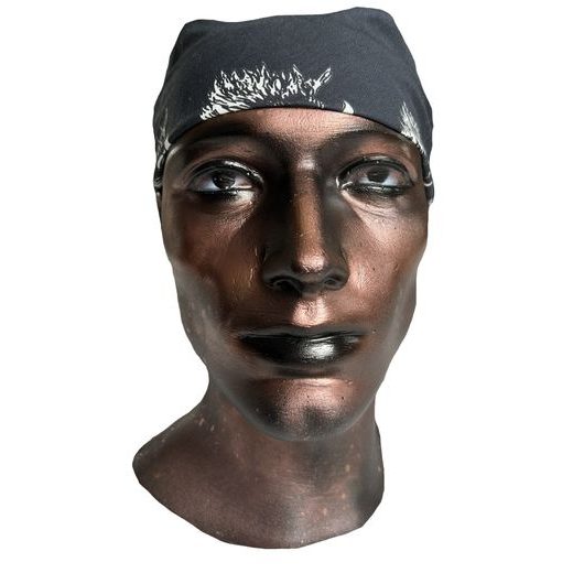 BIKERSMODE ŠÁTEK BAVLNA OREL BLACK