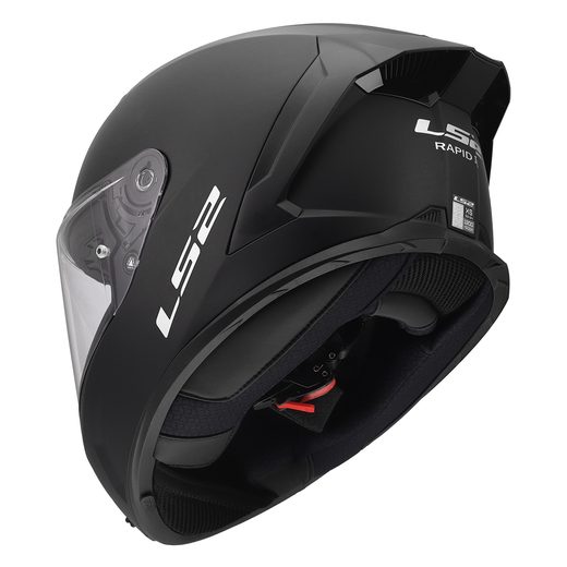 LS2 HELMETS LS2 FF820 RAPID III SOLID MATT BLACK