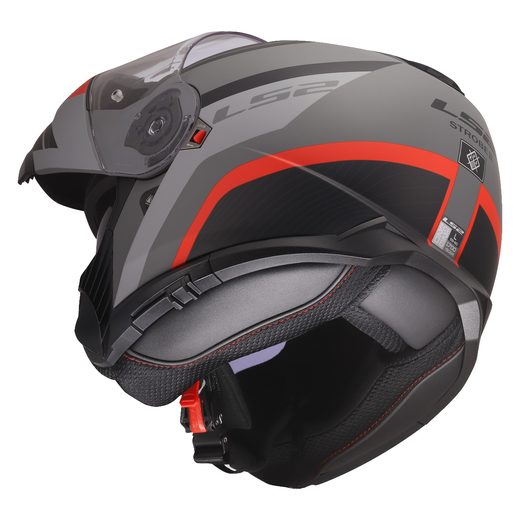 LS2 HELMETS LS2 FF908 STROBE II MONZA BLACK GREY RED-06