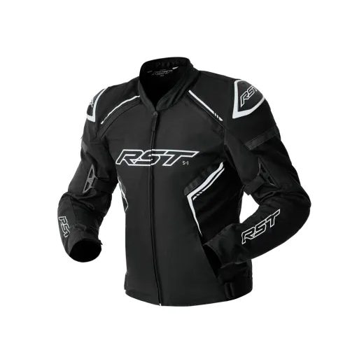 RST BUNDA 3614 S1 D3O BLACK/WHITE
