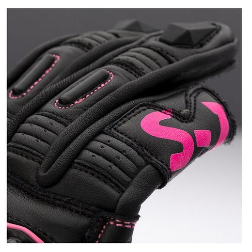 RST RUKAVICE S1 3060 LADY BLACK/NEON PINK
